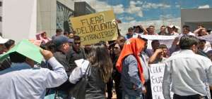 El 4 de mayo taxistas marcharon en Ambato en rechazo al crimen. Para esta martes 8 de mayo hay otra marcha programada.