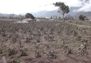 Se reporta la ca&iacute;da de ceniza en varias localidades. Foto: Archivo 