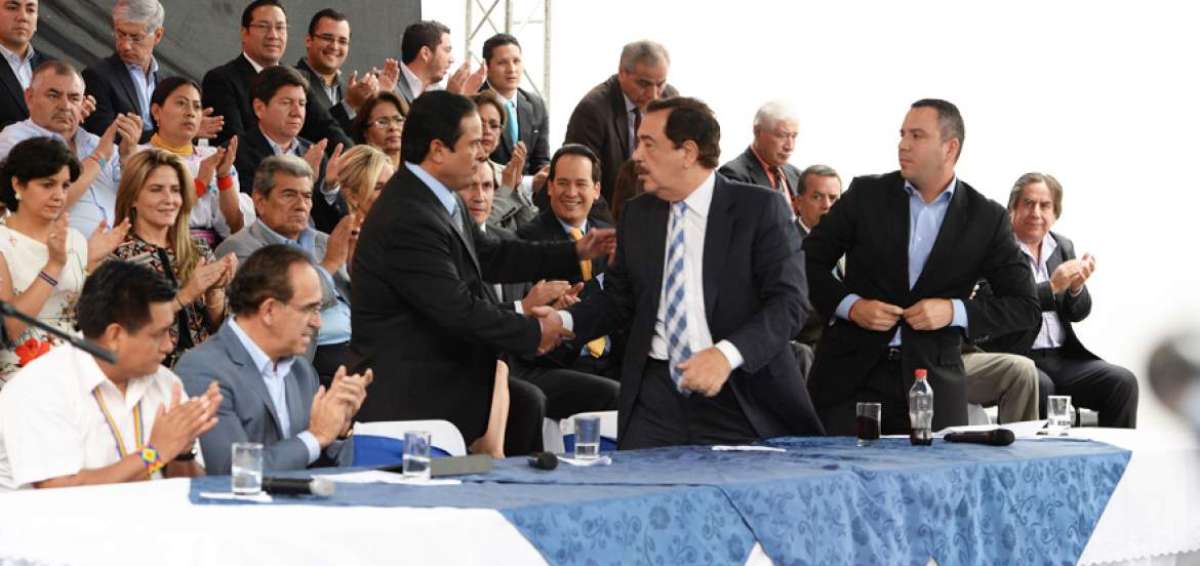 La &uacute;ltima vez que se reunieron los dirigentes fue en Cuenca. All&iacute; se firm&oacute; una alianza legislativa.