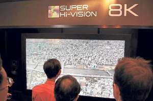 Ferias en Tokyo ya han presentado a audiencias selectas las caracter&iacute;sticas de la imagen 8K. Foto: Tomado de http://www.enter.co