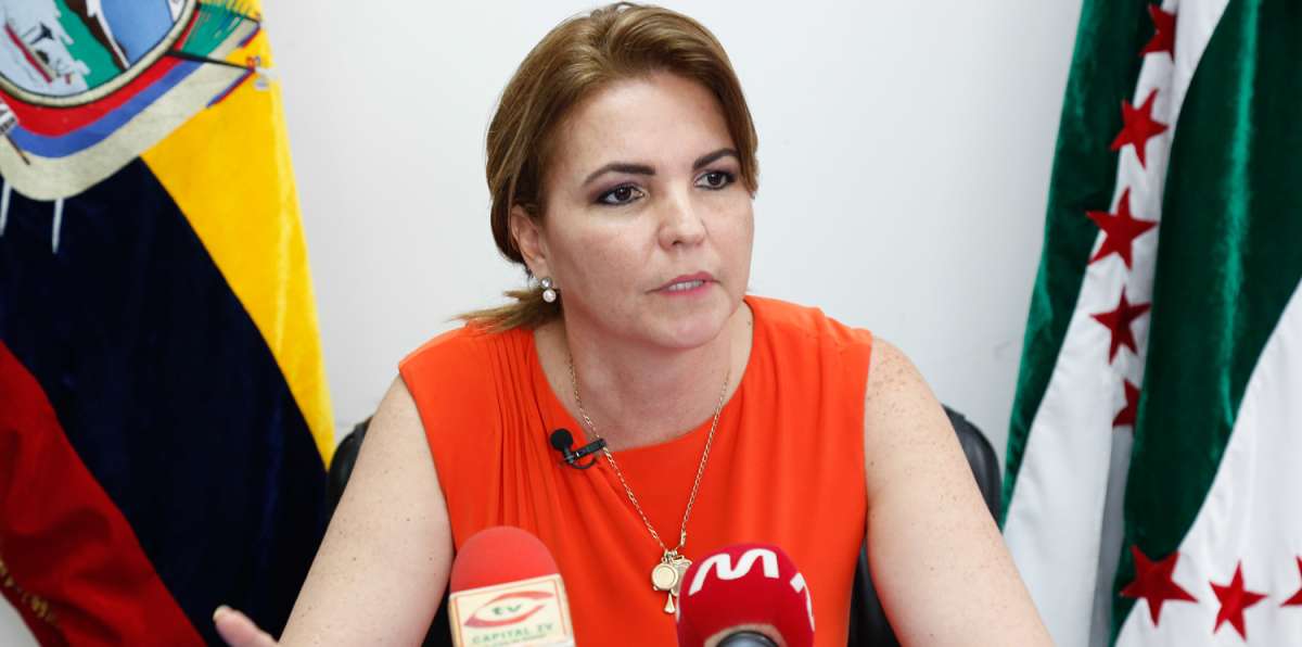 Katuska Drouet, ministra de Acuacultura y Pesca.