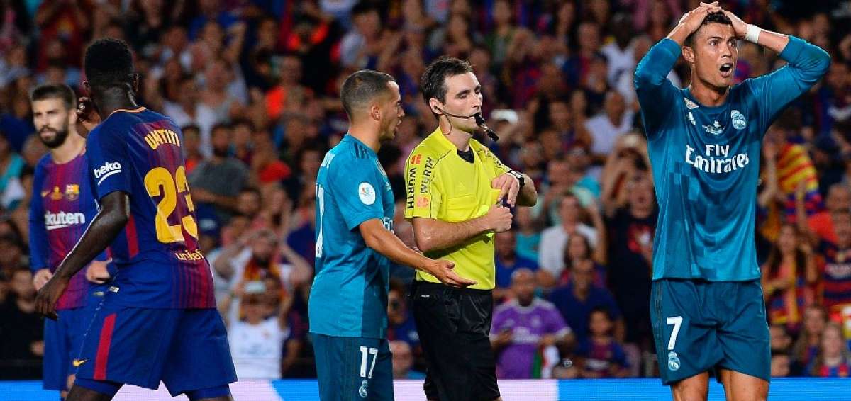 Cristiano es sancionado con 5 partidos por su expulsi&oacute;n en Supercopa
