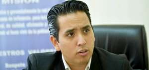 Carlos Mendoza, gerente del Hospital Rafael Rodr&iacute;guez Zambrano (Manta). 