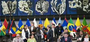 Los ministros de Ambiente y cancilleres del bloque promover&aacute;n un acuerdo vinculando en la COP21. Foto: Mario Egas Mej&iacute;a/El Tel&eacute;grafo