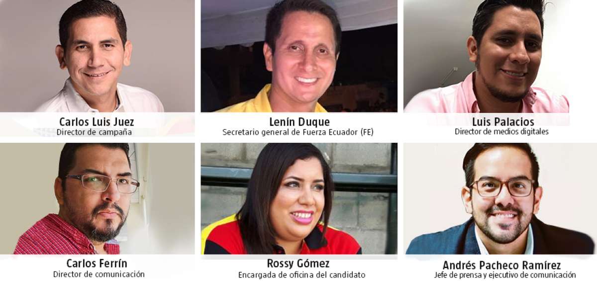 La cancha est&aacute; bien marcada en 'el cuarto de guerra' de Bucaram