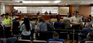En el octavo piso de la Corte Nacional de Justicia se realiz&oacute; la audiencia de testimonio anticipado de Laura T.
