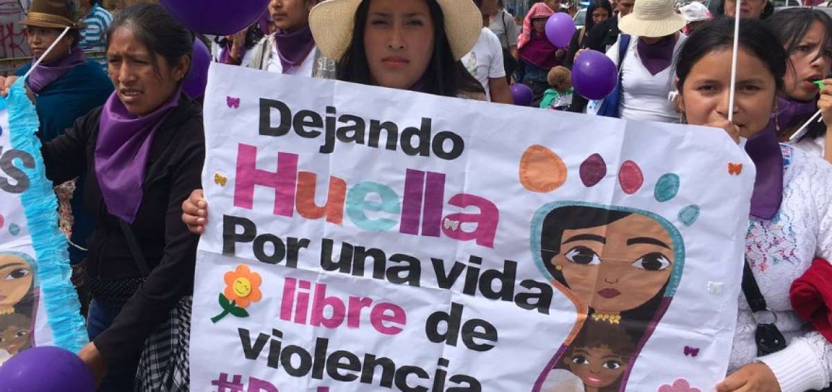 En Quito realizan jornada por una vida libre de violencia