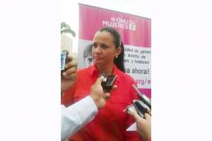 Marcela Agui&ntilde;aga, segunda vicepresidenta de la Asamblea Nacional particip&oacute; en el evento. Foto: Shirley Serrano / El Tel&eacute;grafo 
