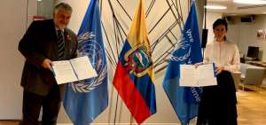 Ecuador y el Programa Mundial de Alimentos firman carta de compromiso de cooperaci&oacute;n en la lucha contra el hambre