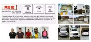 El abastecimiento de combustibles era para las lanchas que sal&iacute;an con droga desde Tumaco.