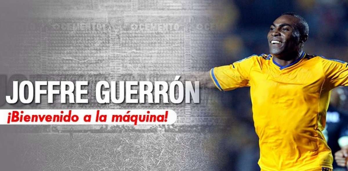 Cruz Azul da la bienvenida a Joffre Guerr&oacute;n en Twitter