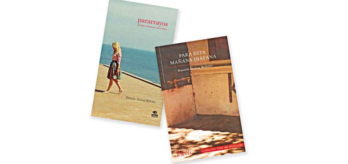 Editorial Turbina y Ruido Blanco se unieron para presentar los dos primeros libros (uno de ensayo y otro de cuentos) de la guayaquile&ntilde;a Daniela Alc&iacute;var Bellolio.
