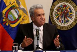 Lenín Moreno labora actualmente para la Organización de los Estados Americanos (OEA).