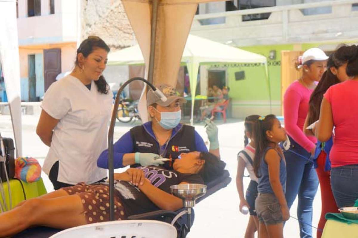 Entre las &aacute;reas de atenci&oacute;n que brinda este sistema integral est&aacute; la de odontolog&iacute;a. Foto: Vivian Zambrano / El Tel&eacute;grafo