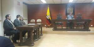 La audiencia de sustentaci&oacute;n de dictamen y preparatoria de juicio se efectu&oacute; el pasado 16 de octubre en la Corte Nacional de Justicia (CNJ). Foto: Fiscal&iacute;a 