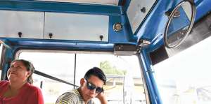 Las c&aacute;maras instaladas en los buses enfocan hacia la puerta y en direcci&oacute;n a los pasillos. Foto: Eduardo Escobar / El Tel&eacute;grafo.