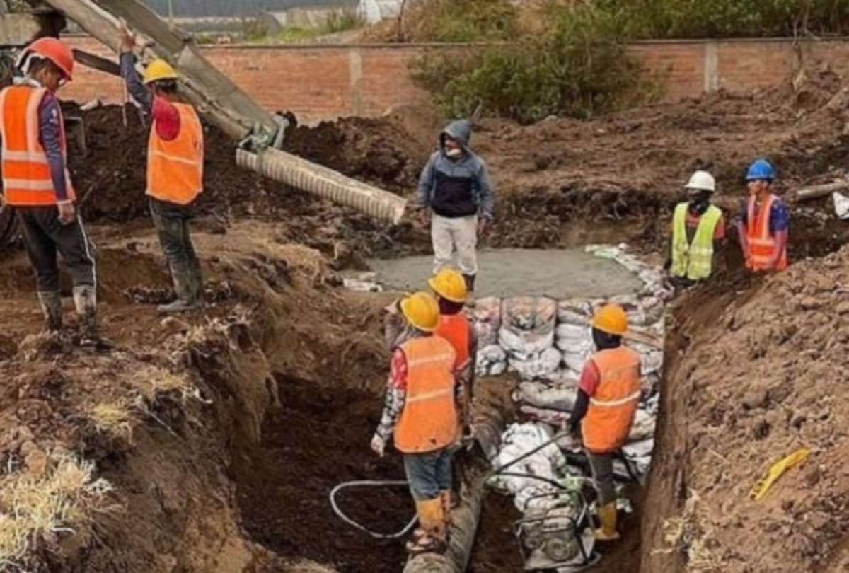 Epmaps realizará la novena interconexión de la línea de conducción Paluguillo-Parroquias Orientales.
