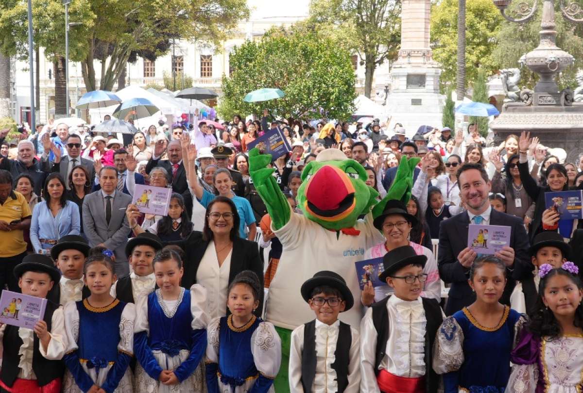 La iniciativa se present&oacute; en Riobamba. 