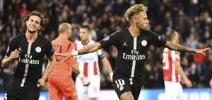 El PSG y el brasile&ntilde;o Neymar brillan en goleada 6-1 a Estrella Roja