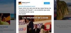 Video revela que hubo cajas vac&iacute;as entre las "pruebas" de CREO
