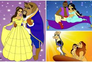 Kim Kardashian y Kanye West, como protagonistas en Disney