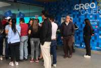  La Superintendencia de Economía Popular y Solidaria anunció el cierre de la Cooperativa CREA. Las agencias en Cuenca ya no abrieron este martes.