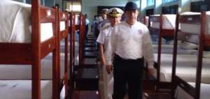 El ministro constat&oacute; la situaci&oacute;n en que se encuentran dichas instalaciones militares.