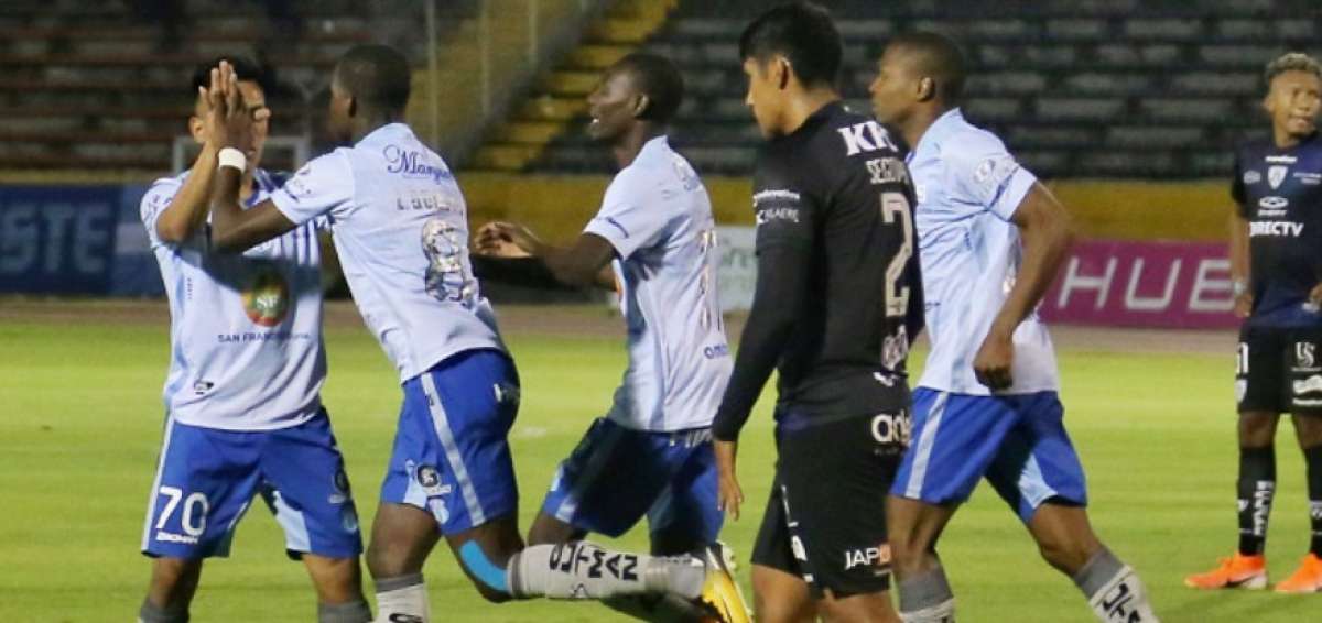El "&iacute;dolo de Ambato" derrot&oacute; por 0-2 al Independiente del Valle en Quito.