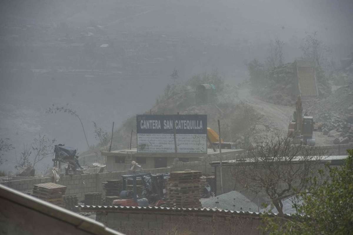 Las autoridades encontraron 23 canteras en San Antonio de Pichincha. Foto: Fernando Sandoval/El Tel&eacute;grafo