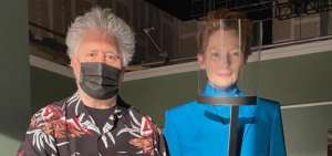 Almod&oacute;var inici&oacute; el rodaje de "La voz humana", protagonizado por Tilda Swinton