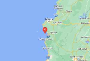 Reportan sismo en las costas de Puerto López, Manabí