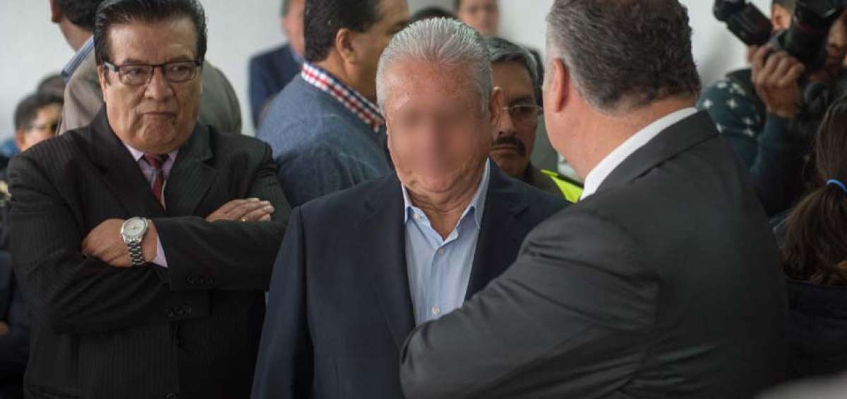 Luis Ch. (centro), extitular de la FEF, es el principal implicado en la indagaci&oacute;n por supuesto lavado de activos. 