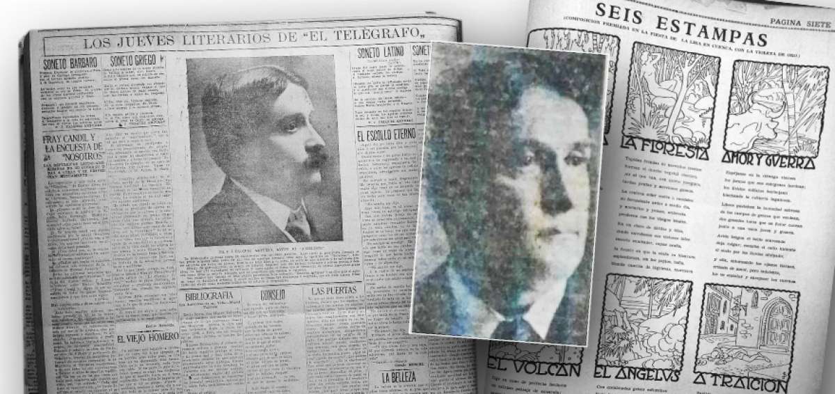 Izq.: Diario EL TEL&Eacute;GRAFO, en la secci&oacute;n &lsquo;Los jueves literarios&rsquo; de EL TEL&Eacute;GRAFO. | Secci&oacute;n &lsquo;Semana Gr&aacute;fica&rsquo; de la p&aacute;gina siete, de junio 1932, Seis Estampas.