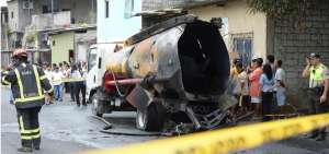 La explosi&oacute;n destruy&oacute; el tanque donde se efectuaban labores de soldadura.