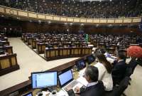 Los asambleístas votaron para escoger a los vicepresidentes del Legislativo. 