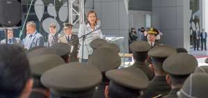 La ministra Mar&iacute;a Paula Romo cuestion&oacute; el accionar de jueces y fiscales que dejan en libertad a personas que son detenidas por la Polic&iacute;a.