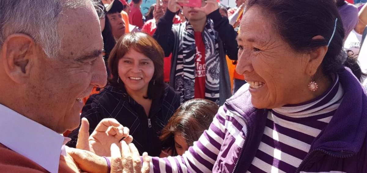 Con gratitud fue recibido Paco Moncayo.