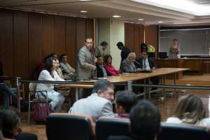El 21 de marzo de 2014 la Corte de Justicia llam&oacute; a juicio a 9 sindicados por delitos de lesa humanidad. Foto: Archivo / El Tel&eacute;grafo