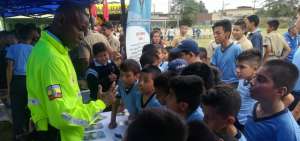 La Feria de Seguridad Ciudadana se realiz&oacute; en la Academia Naval Almirante Illingworth (ANAI).