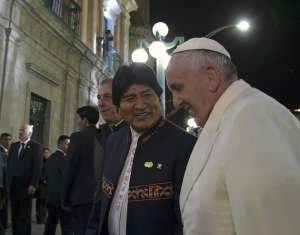El Papa Francisco elogi&oacute; la pol&iacute;tica inclusiva de Bolivia