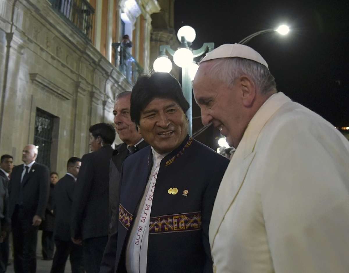 El Papa Francisco elogi&oacute; la pol&iacute;tica inclusiva de Bolivia