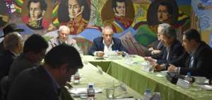 El Consejo Superior de la UASB se reuni&oacute; en la sede central del Parlamento Andino, en Bogot&aacute;. 