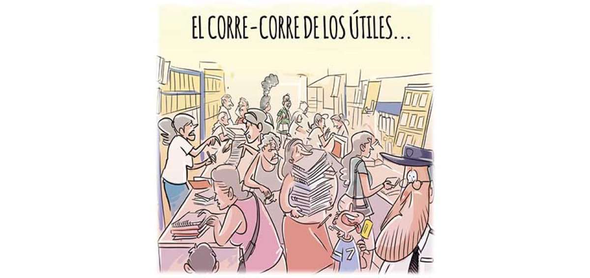 El corre-corre de los &uacute;tiles...