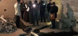Luego del paso de la tuneladora, en el monasterio se observaron da&ntilde;os en las tuber&iacute;as.