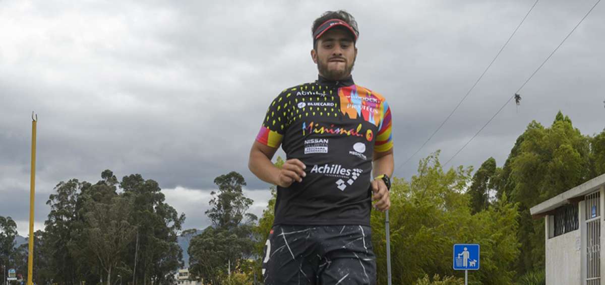 El deportista entrena tambi&eacute;n en sectores aleda&ntilde;os a su casa, como el parque La Moya en el Valle de los Chillos.