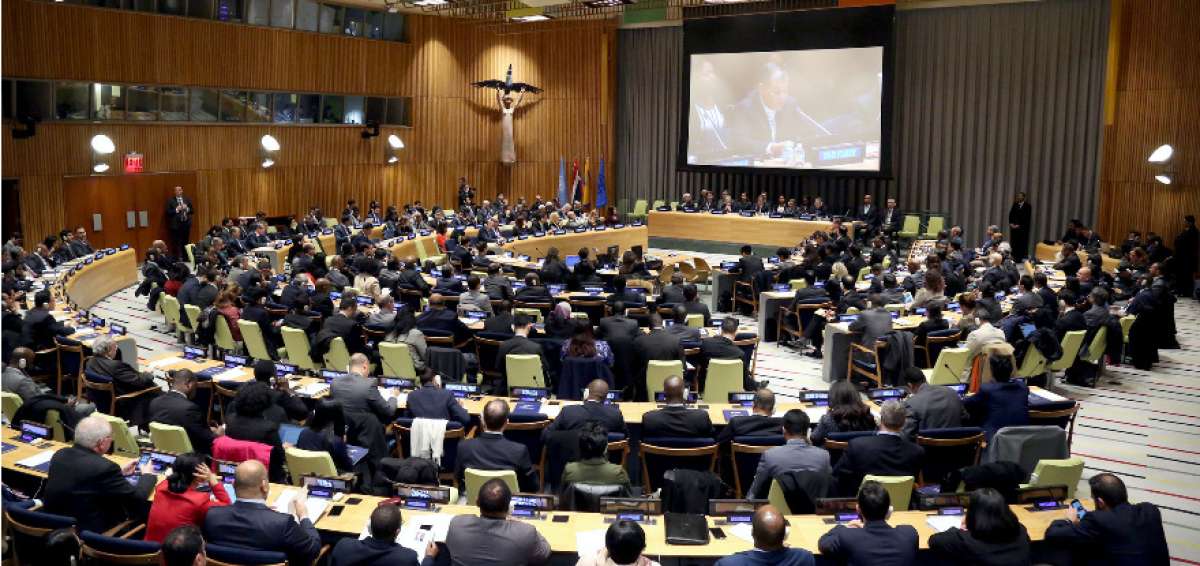 El mandatario Rafael Correa recibi&oacute; la presidencia pro tempore del G-77+China, de manos de su predecesor Tailandia. El evento se efectu&oacute; en la sede de la ONU.