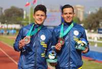 Andrés Torres y Bayardo Naranjo consiguieron otra medalla para Ecuador en los Panamericanos de Santiago 2023