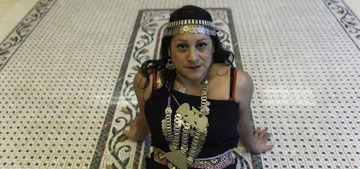 Relmu &Ntilde;amku, secretaria del Consejo Consultivo de los Pueblos Ind&iacute;genas de la Argentina