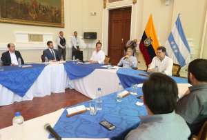 El presidente Guillermo Lasso se reunió con los gobernadores de todo el país