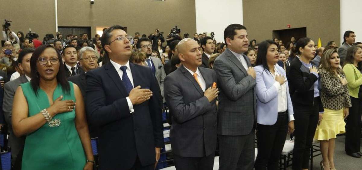Consejeros del CPCCS que ser&aacute;n posesionados este jueves 13 de junio en la Asamblea.